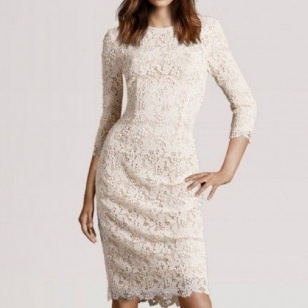 H&M Conscious Collection White Lace Dress